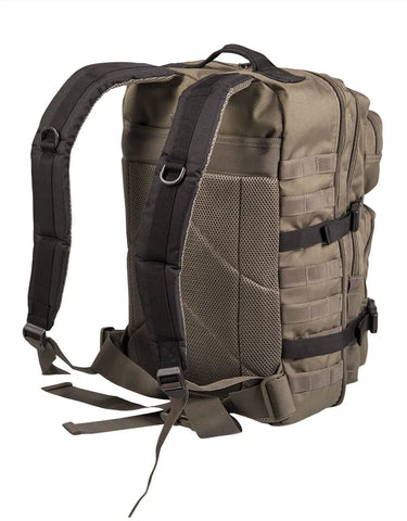 Rucsac Tactic US Assault Large Ranger Green/Black – 36L, Combinație Bicoloră, Design Robust și Funcționalitate Completă