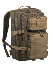 Rucsac Tactic US Assault Large Ranger Green/Coyote – 36L, Design Bicolor Tactic, Confort și Funcționalitate în Orice Mediu