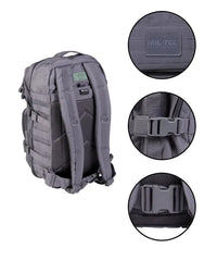 Rucsac Tactic US Assault Large Urban Grey – 36L, Design Discret și Funcționalitate Completă în Medii Urbane