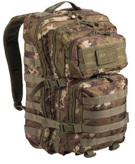 Rucsac Tactic US Assault Large Vegetato – 36L, Camuflaj Italian, Performanță Tactică în Teren Variat