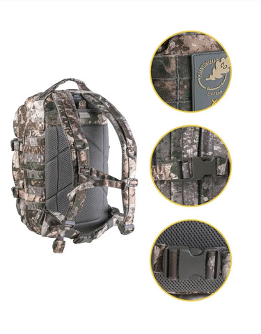 Rucsac Tactic US Assault Small CIV-TEC® WASP I Z1B – 20L, Camuflaj Avansat și Funcționalitate Completă