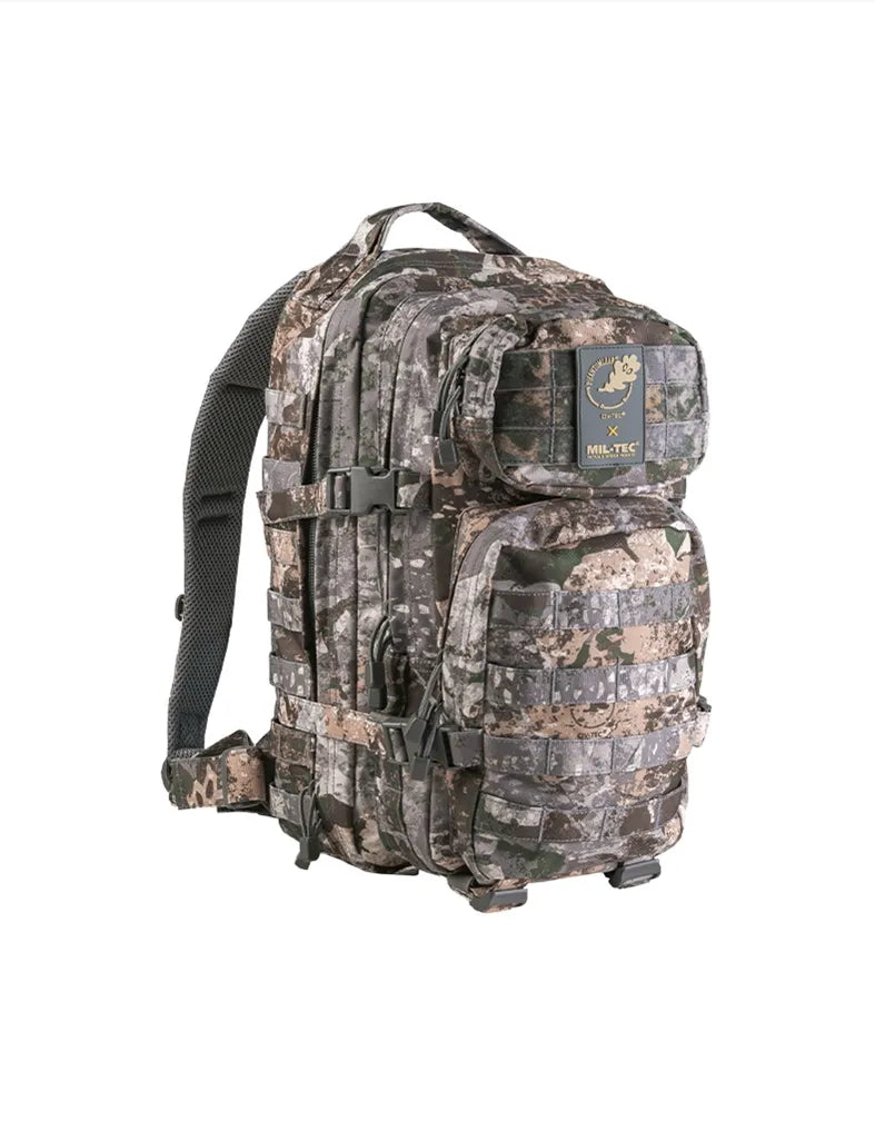 Rucsac Tactic US Assault Small CIV-TEC® WASP I Z1B – 20L, Camuflaj Avansat și Funcționalitate Completă