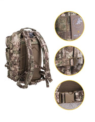 Rucsac Tactic US Assault Small CIV-TEC® WASP I Z2 – 20L, Camuflaj Avansat, Compact și Eficient pentru Misiuni Active