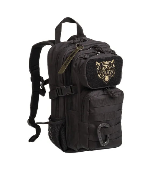 Rucsac Tactic pentru Copii US Assault Kids Negru – 14L, Compact, Rezistent și Funcțional