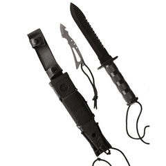SURVIVAL KNIFE – Cuțit de Supraviețuire cu Trusă Completă și Lamă din Oțel Inoxidabil