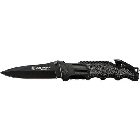 Briceag Smith & Wesson® Border Guard Drop Point Folding Knife