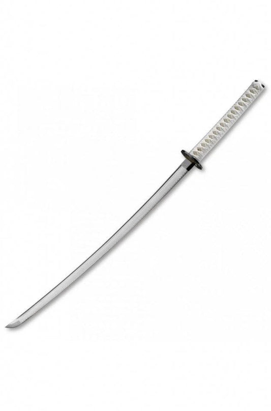 Sabie Boker Magnum White Samurai + Suport Lemn Pentru Sabie
