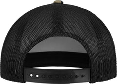 Sapca Brandid Camo Trucker Woodland Black