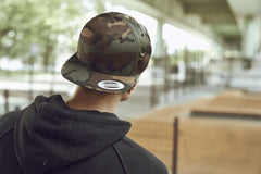 Sapca Brandid Classic Snapback Camo Woodland