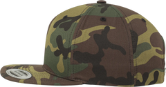 Sapca Brandid Classic Snapback Camo Woodland