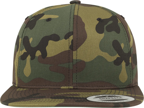 Sapca Brandid Classic Snapback Camo Woodland