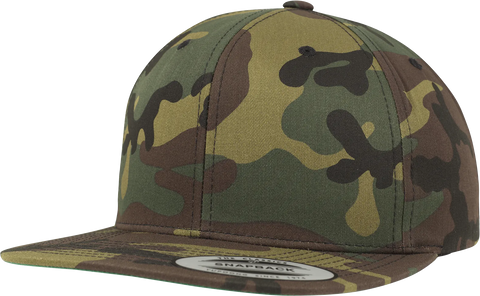 Sapca Brandid Classic Snapback Camo Woodland