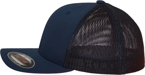 Sapca Brandid Flexfit Mesh Trucker Navy