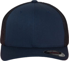 Sapca Brandid Flexfit Mesh Trucker Navy