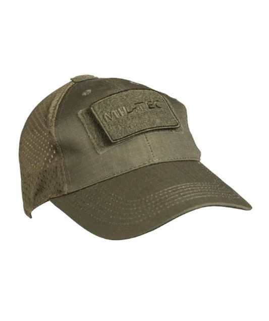 Șapcă Trucker OD cu Plasă – Stil Tactic, Ventilație Maximă, Funcționalitate Patch-Ready