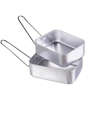 Set Britanic Mess Kit 2 Piese – Aluminiu Anodizat, Ușor și Rezistent