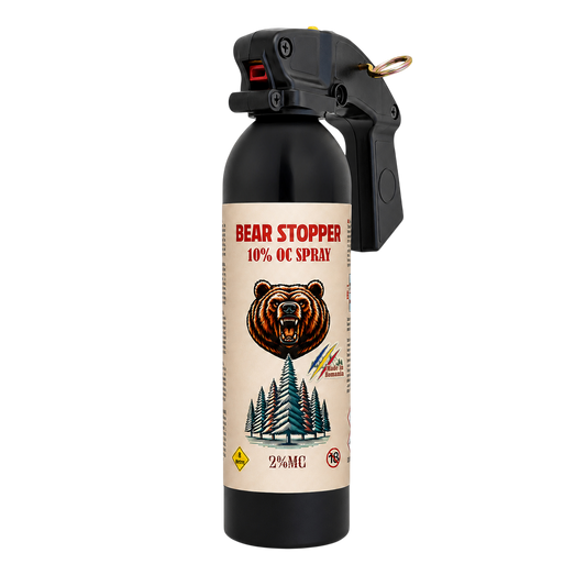 Spray anti-urs cu piper 400 ml Bear Stopper, 10% OC, 8m-1