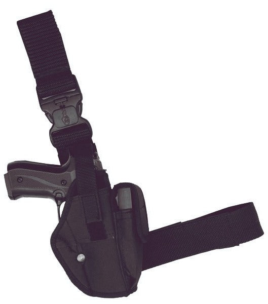 Toc Tactic Universal De Picior Pentru Pistol Cu Port Incarcator Defy T7202