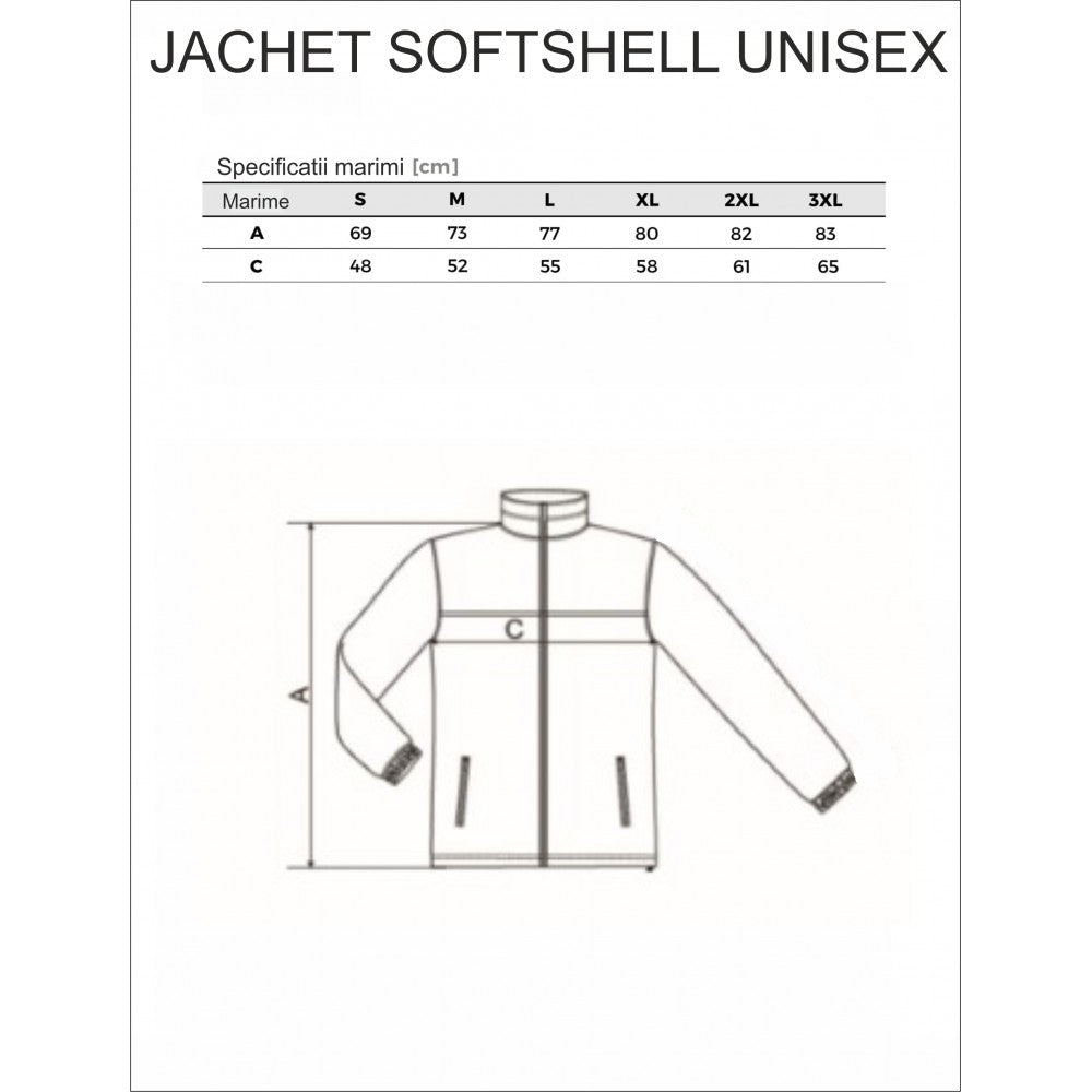 Jacheta Softshell Combat Navy/Verde