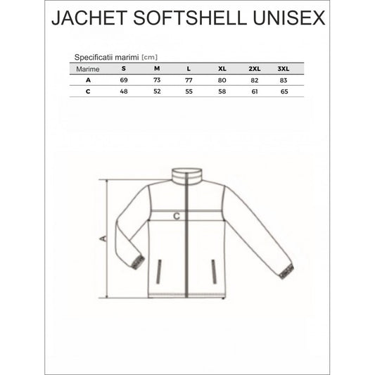 Jachetă Softshell - Combat Navy/Albastra