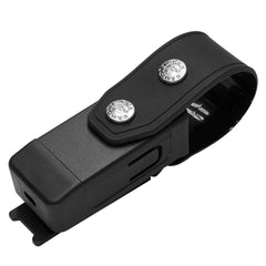 Toc încărcător GUN FLOWER®, negru, din polimer, cu capac, universal, OWB, prindere pe centură / molle, pentru încărcătoare double stack calibru 9mm / .40SW GF-PMS21F