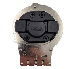 Toc pentru cătușe AKAR® ELITE din polimer, negru, universal, retenție și eliberare la buton P1024