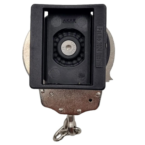 Toc pentru cătușe AKAR® ELITE din polimer, negru, universal, retenție și eliberare la buton P1024