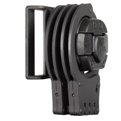 Toc pentru cătușe AKAR® ELITE din polimer, negru, universal, retenție și eliberare la buton P1024