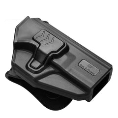 Toc pistol CZ P09 / P07 GUN FLOWER® HighRide, negru, din polimer, cu retentie nivel II, optic ready, GF-POP09A