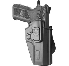 Toc pistol CZ P09 / P07 GUN FLOWER® HighRide, negru, din polimer, cu retentie nivel II, optic ready, GF-POP09A