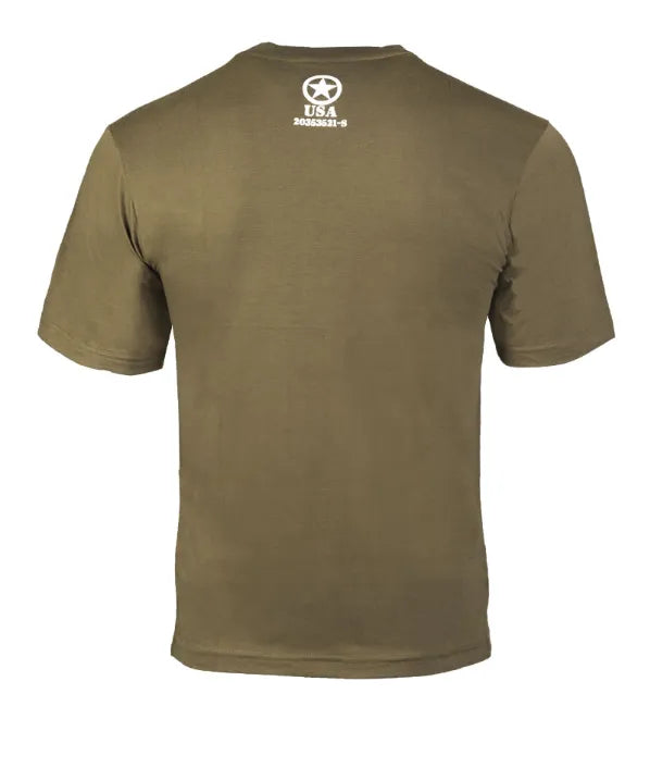 Tricou Barbati Allied Star Oliv