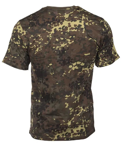 Tricou Barbati Camuflaj Flecktarn