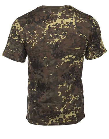 Tricou Barbati Camuflaj Flecktarn