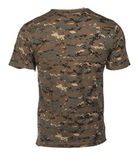 Tricou Barbati Camuflaj Woodland Digital