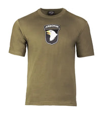 Tricou Barbati Divizia 101 Aeropurtata Oliv