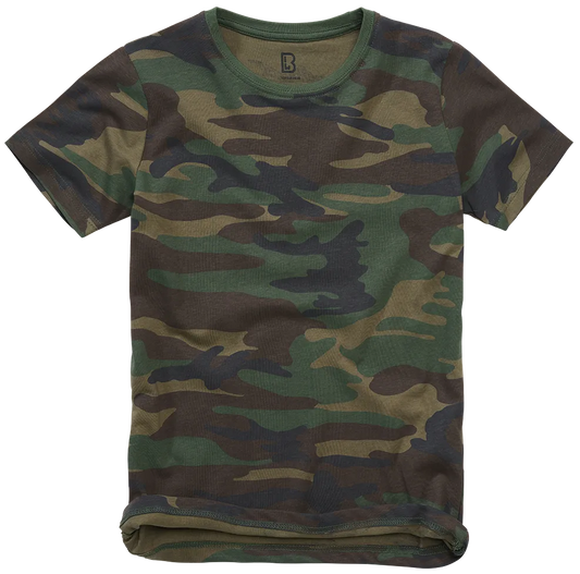 Tricou Copii Brandit Woodland