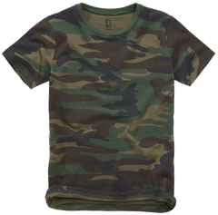 Tricou Copii Brandit Woodland