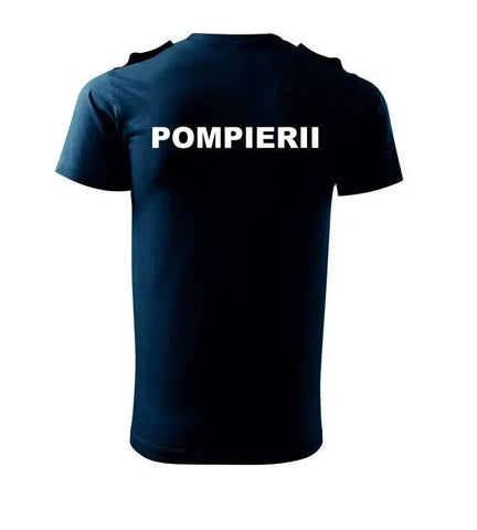 Tricou Glat Bleumarin Pompierii Igsu