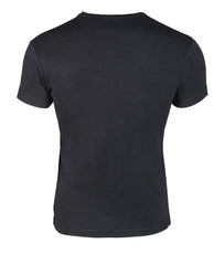 Tricou Negru Body Style – Croială Slim, Look Sobru, Confort Premium din Bumbac