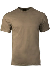 Tricou Tactic US Style – Coyote Brown, 100% Bumbac