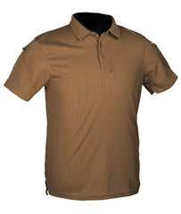 Tricou Tactical Polo Quickdry Coyote