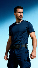 Tricou Glat Bleumarin Pompierii Igsu