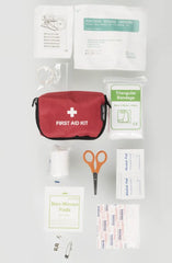 Trusă Prim Ajutor Roșie – Ediție Mică, Compactă și Ușoară, 14×9×5 cm