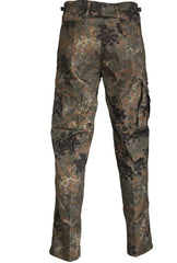 US FLECKTARN BDU STYLE RANGER FIELD PANTS – Camuflaj German, Funcționalitate Esențială