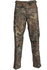US FLECKTARN BDU STYLE RANGER FIELD PANTS – Camuflaj German, Funcționalitate Esențială