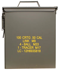 US OD M9 Cal. 50 Large Ammo Box – Cutie de Muniție din Oțel (Reproducere XL)
