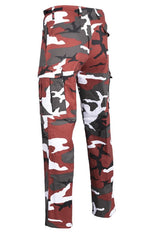 US RED CAMO BDU STYLE RANGER FIELD PANTS – Impact vizual puternic, confort tactic