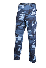 US SKY BLUE BDU STYLE RANGER FIELD PANTS – Funcționalitate în Tonuri Deschise