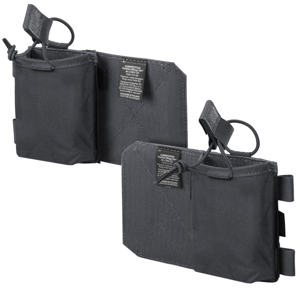 Set Suport Magazin Helikon-Tex COMPETITION Carbine Wings Shadow Grey