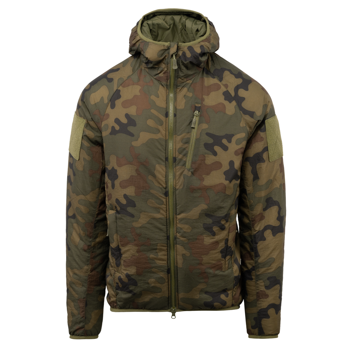 Jachetă Wolfhound Hoodie Helikon-Tex PL Woodland – Climashield Apex, 405 g - poza 1